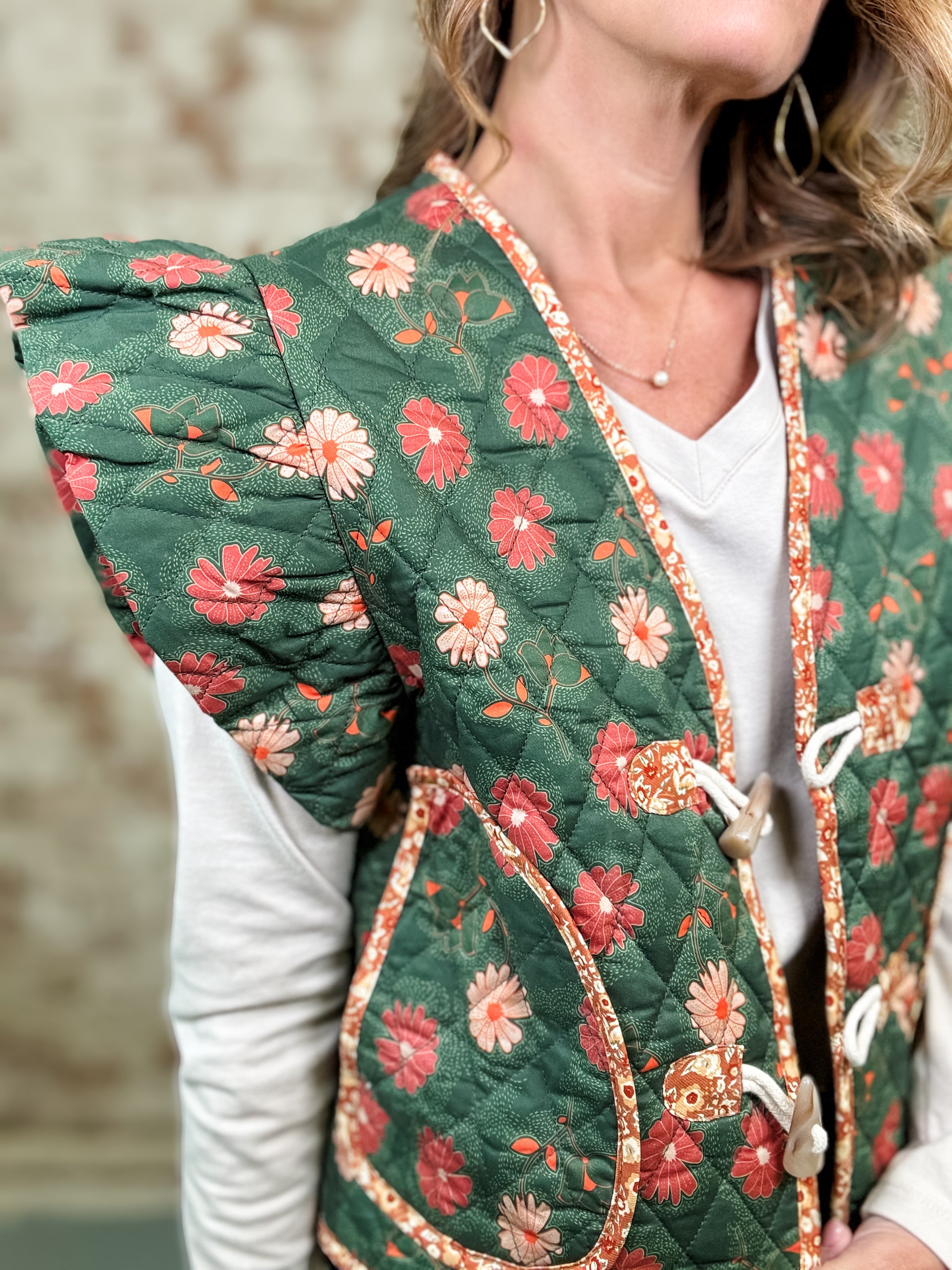 Urban Floral Vest