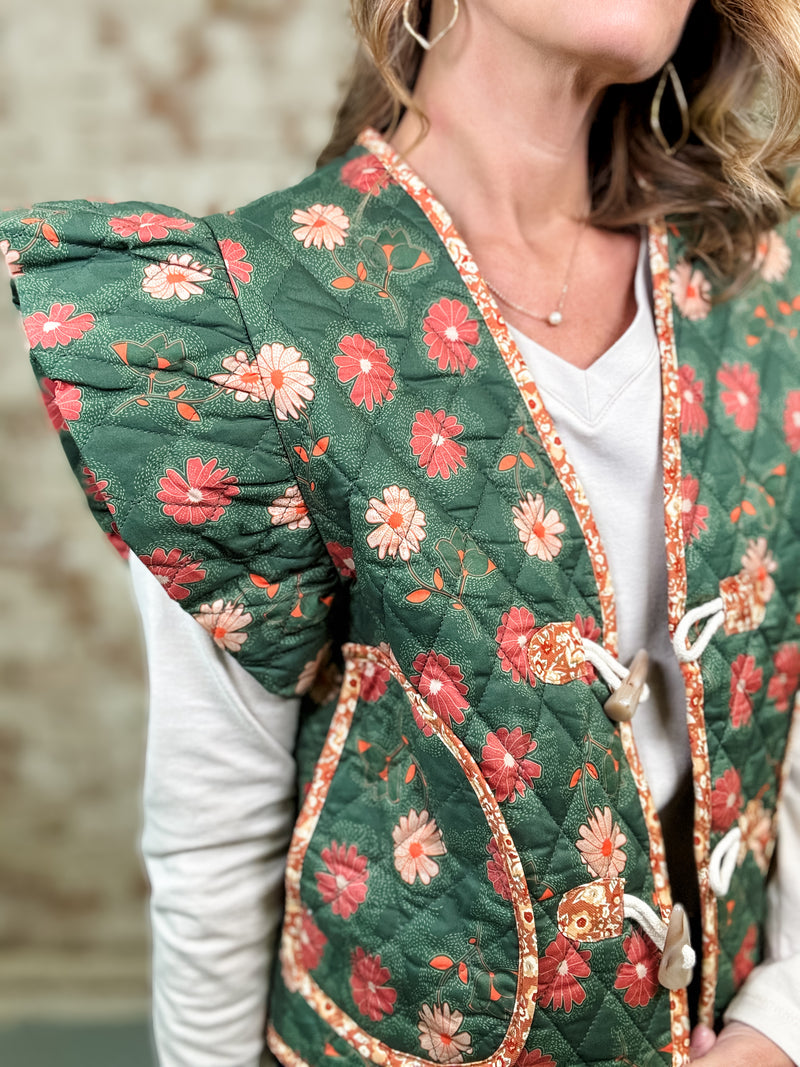 Urban Floral Vest