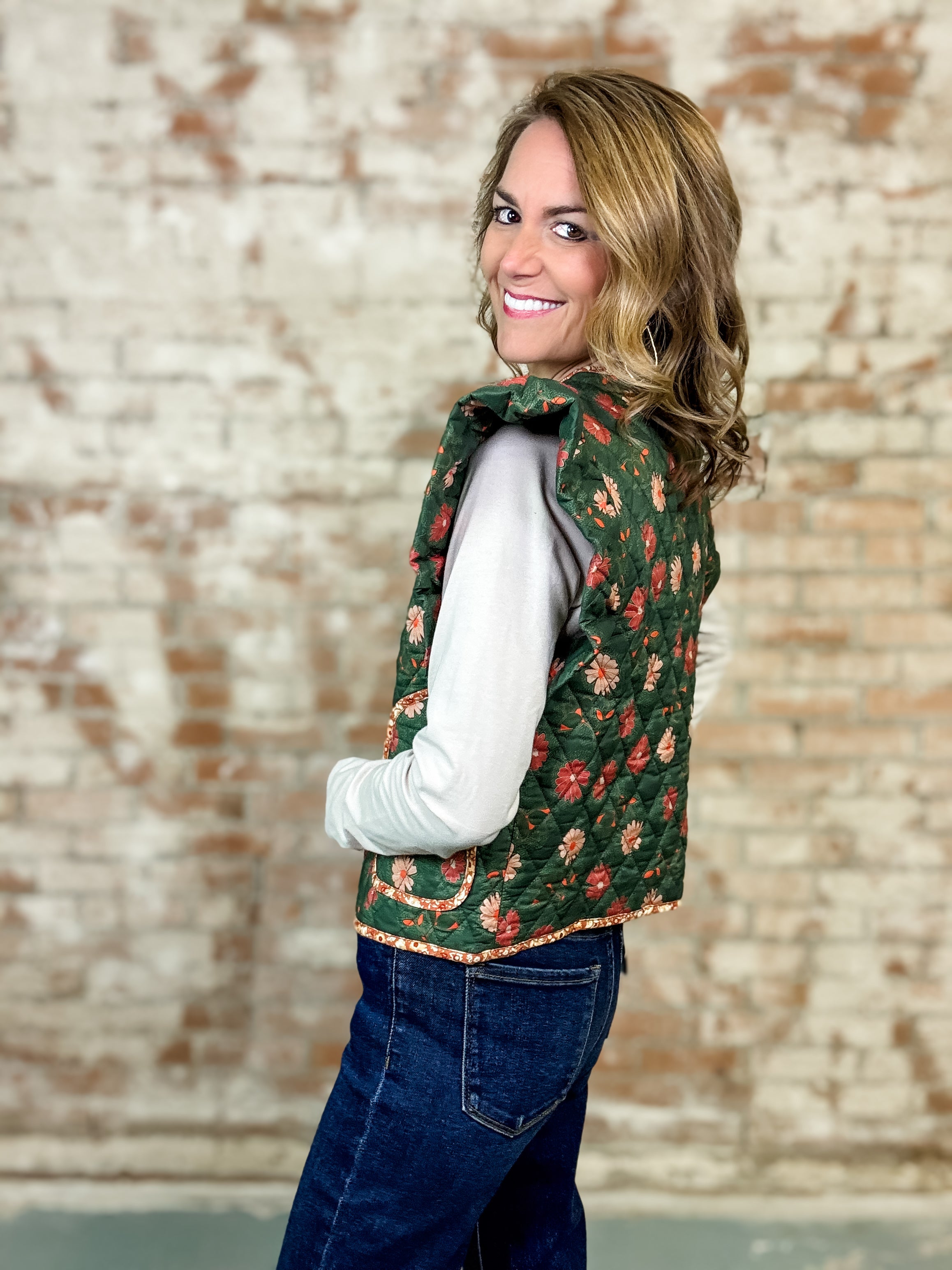 Urban Floral Vest