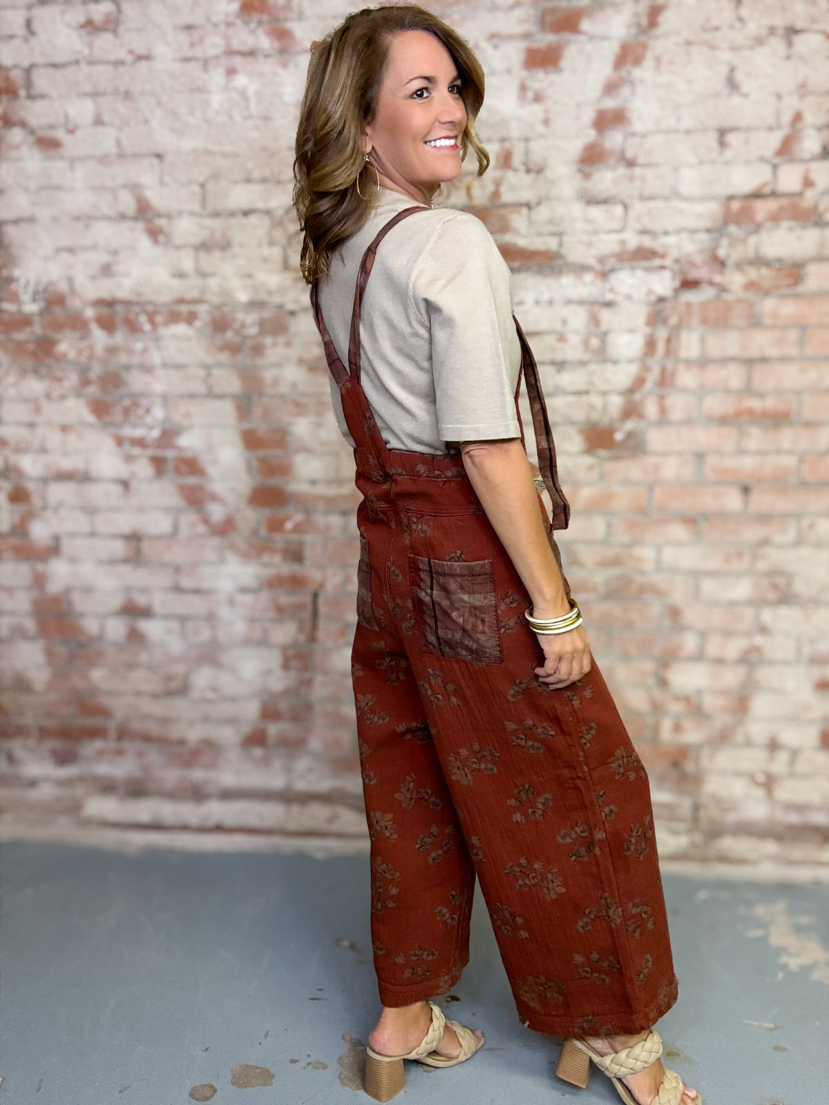Zeke Printed Jumpsuit