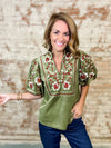 THML Nirae Corduroy Top