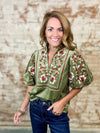 THML Nirae Corduroy Top