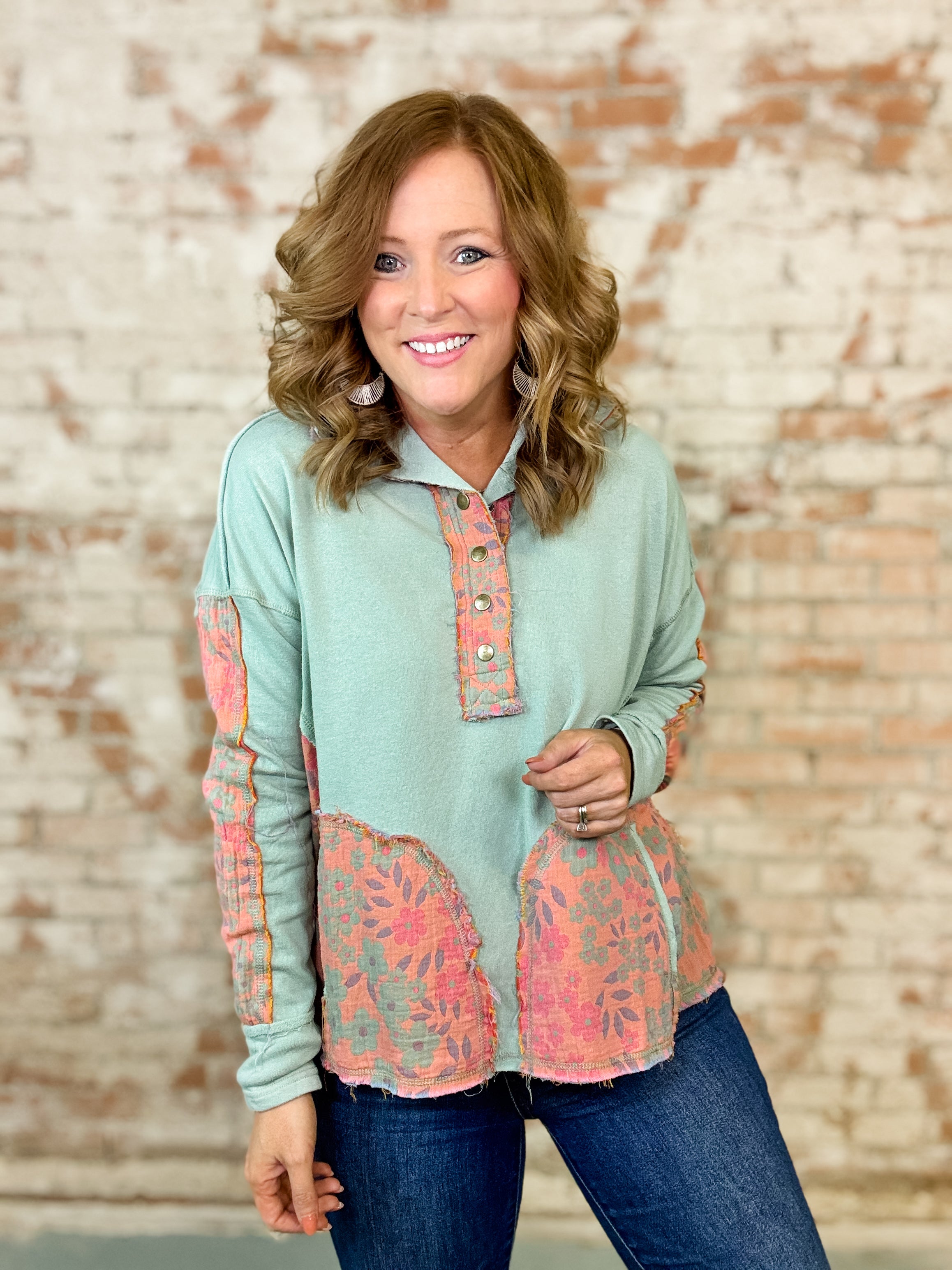 Thalia Mock Pullover