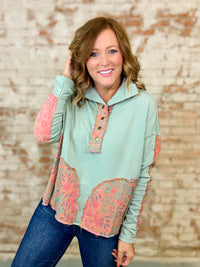 Thalia Mock Pullover