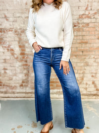Valerie Mid Rise Crop Jeans