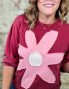 Evara Floral Patch Top