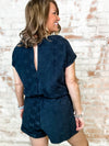 Anabel Textured Romper - FINAL SALE