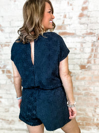 Anabel Textured Romper - FINAL SALE