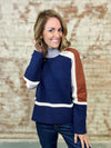 THML Nomi Color Block Sweater