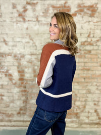 THML Nomi Color Block Sweater