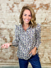 Opal Floral Top