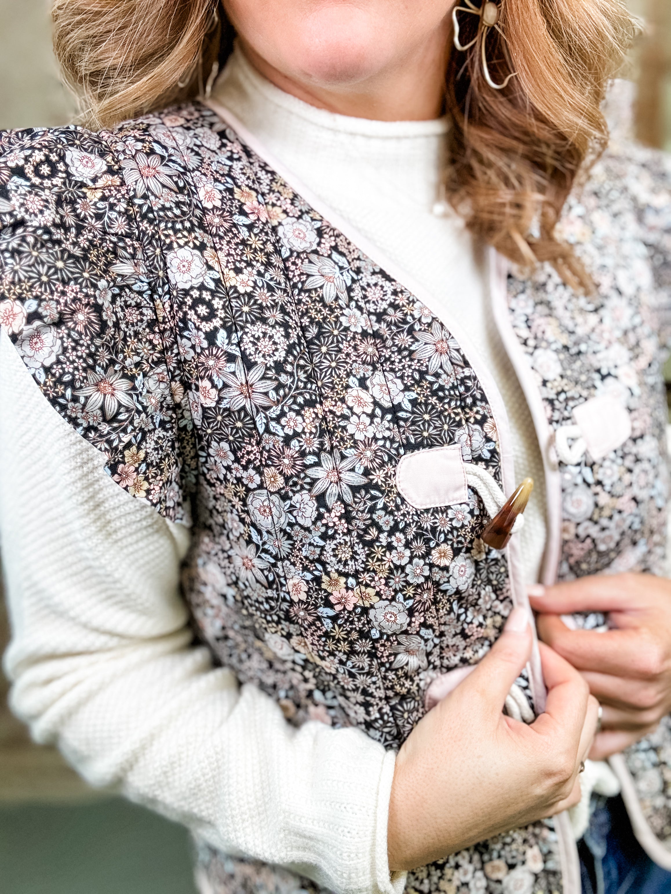 Mariah Floral Vest