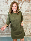 Elira Floral Patch Dress