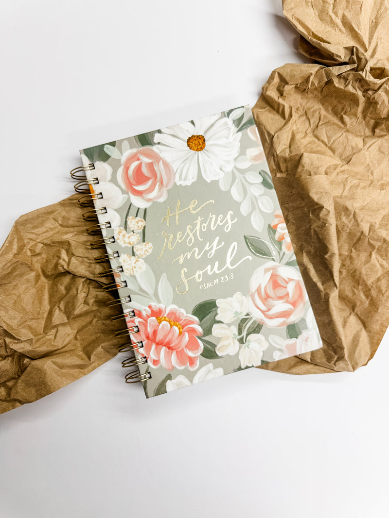 He Restores My Soul Journal