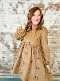 Liora Corduroy Dress