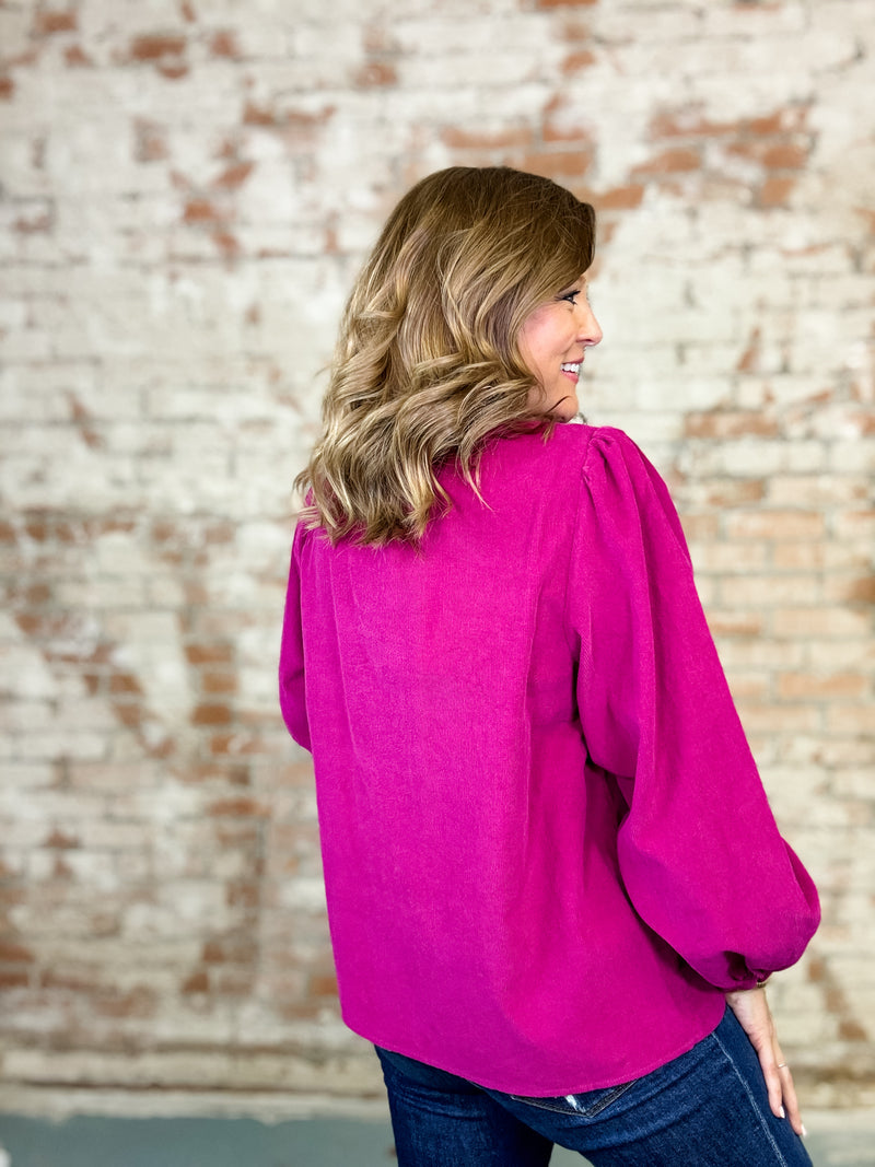 Melanie Embroidered Top