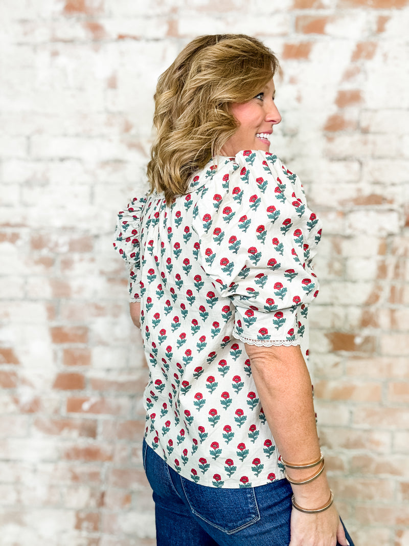 Kenton Floral Print Top