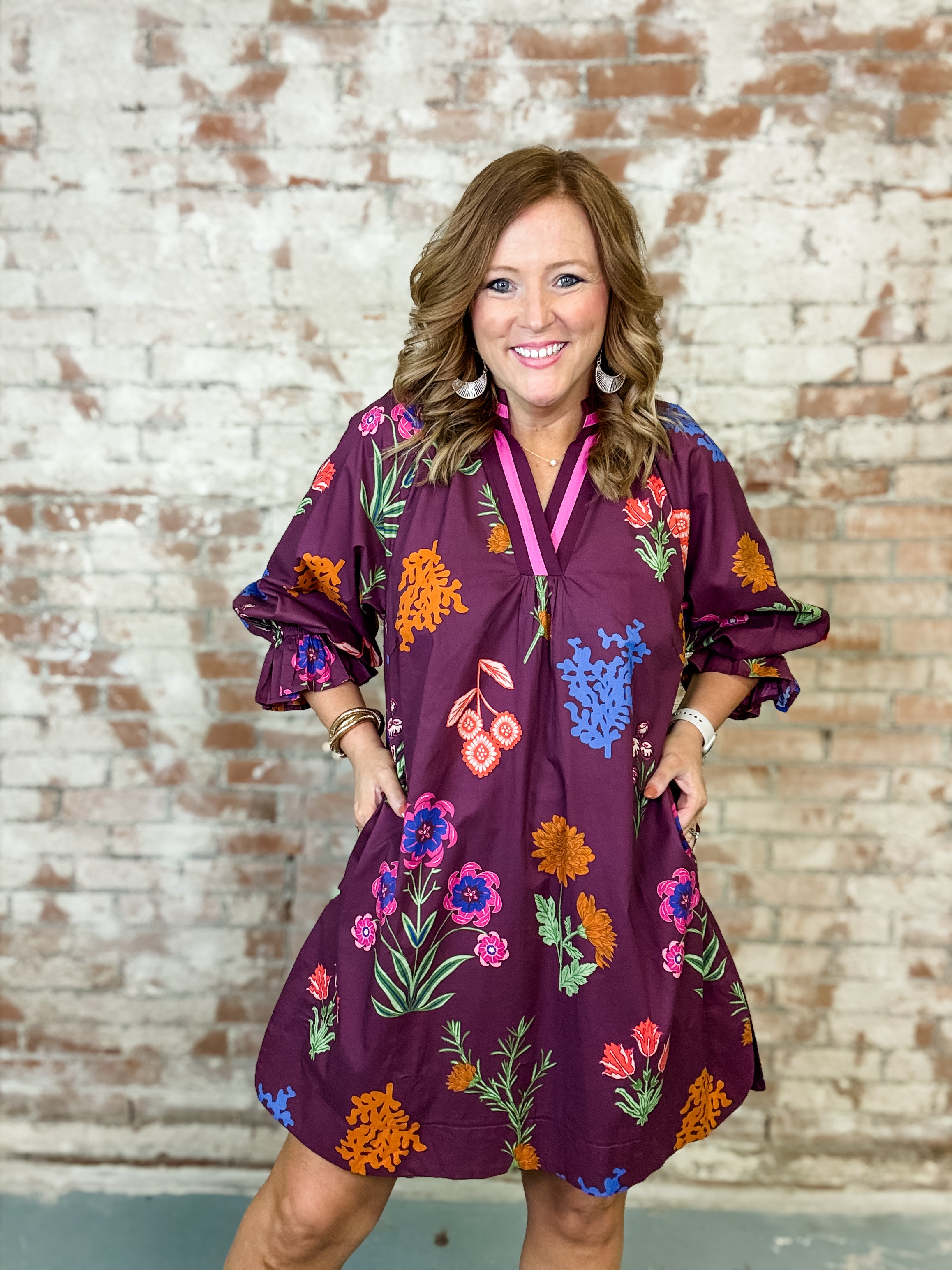 Aritzia Botanical Dress