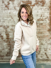 Rebecca Half Snap Pullover