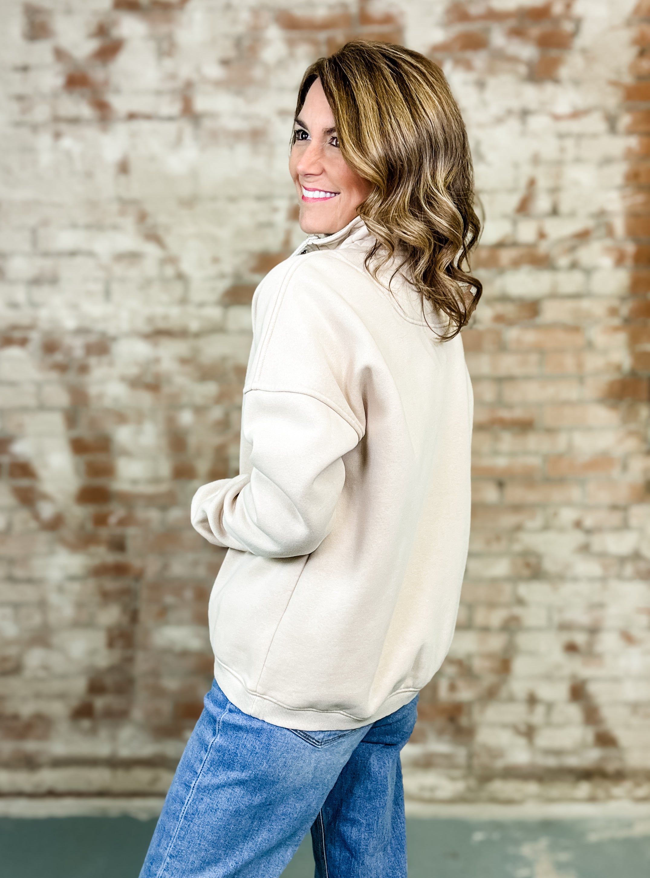 Rebecca Half Snap Pullover