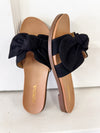 Ava Black Bow Sandal