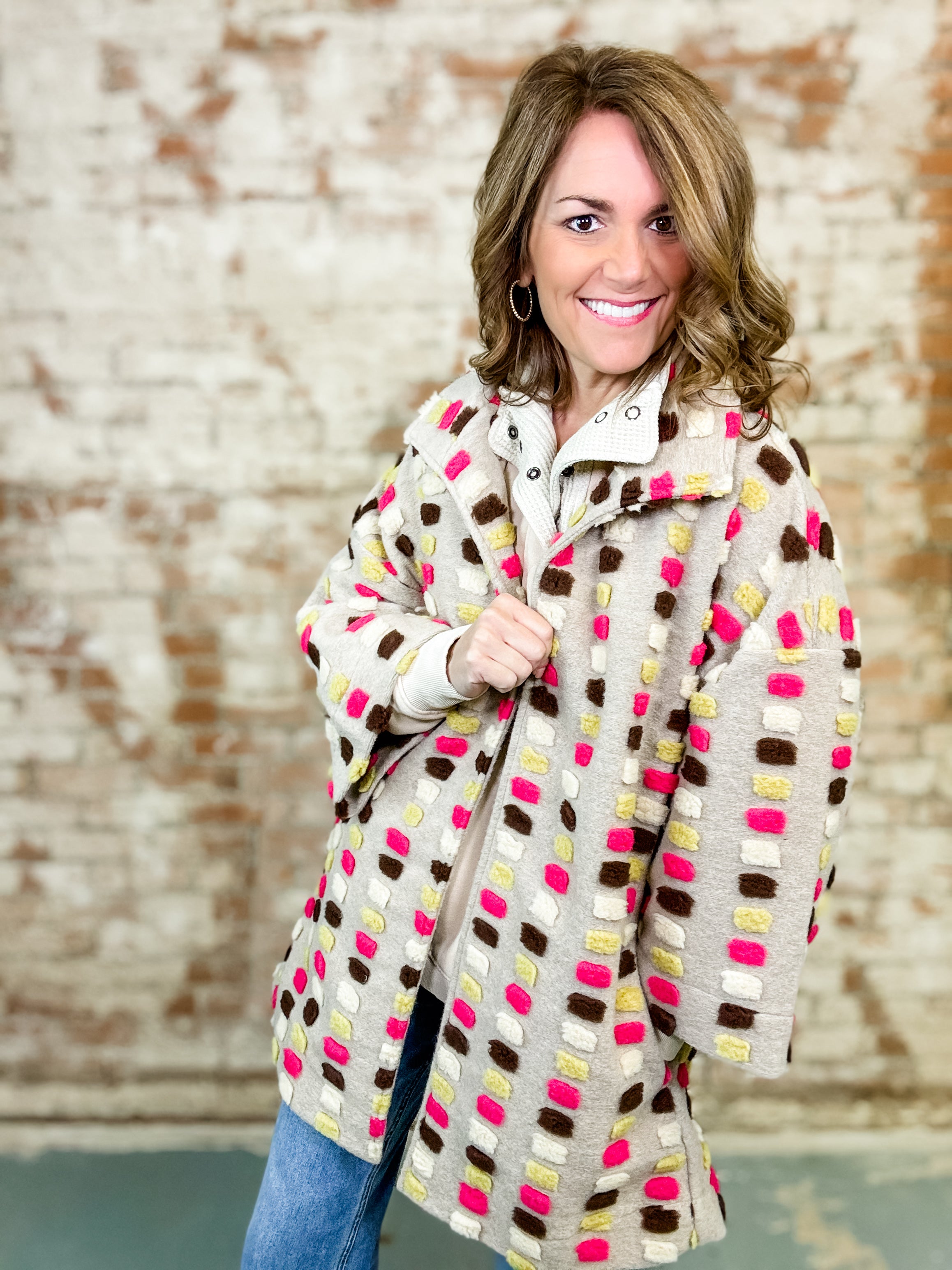 Ivy Jane Domino Pop Jacket