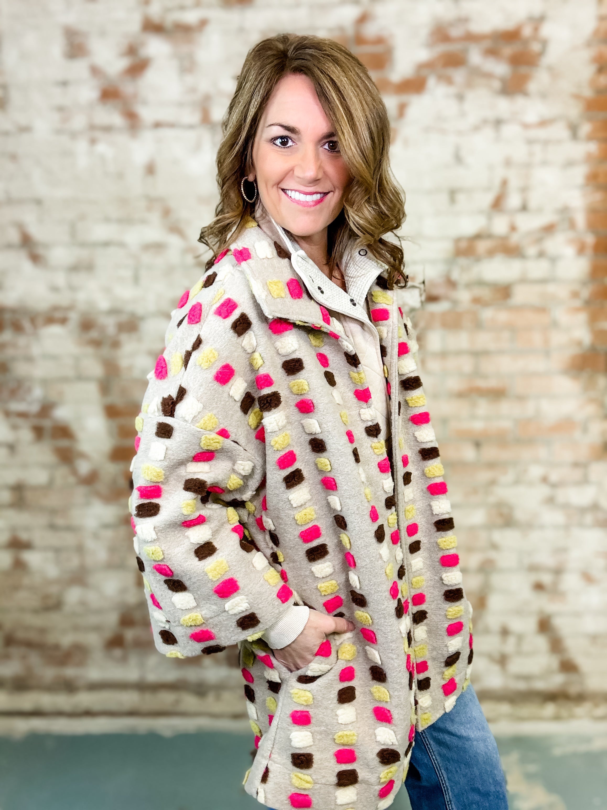 Ivy Jane Domino Pop Jacket