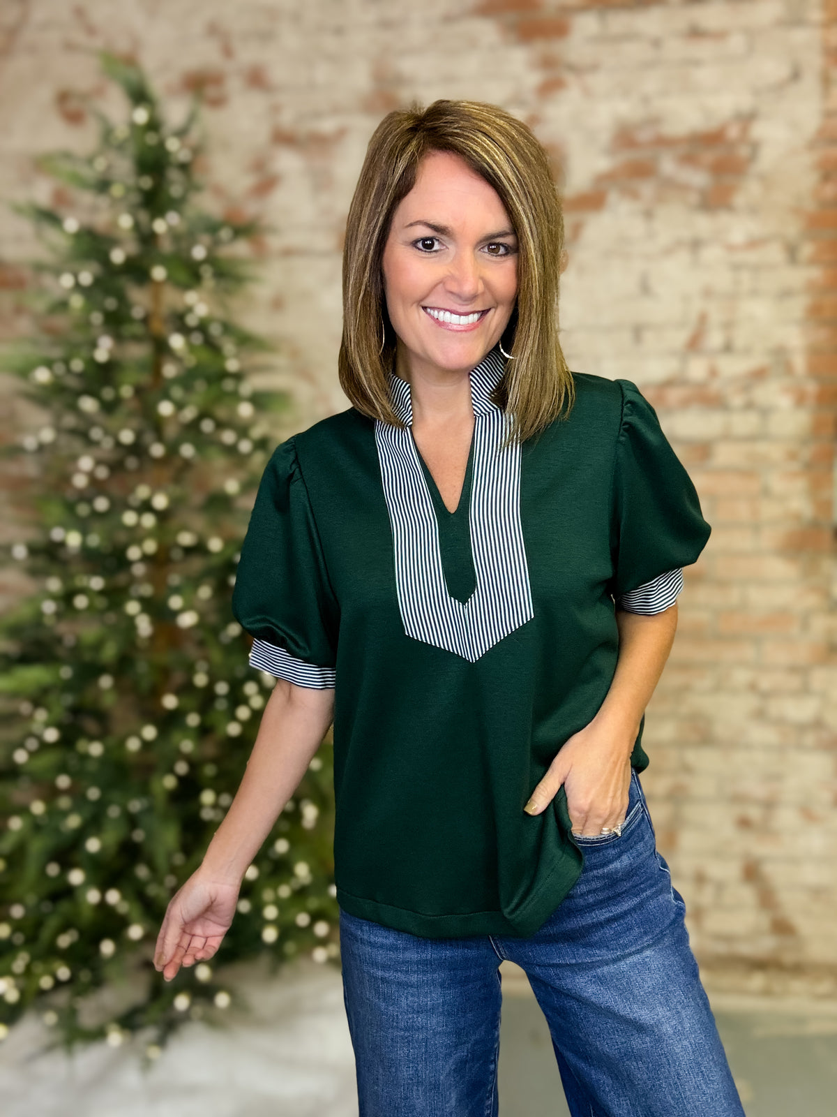 Kayleen Puff Sleeve Top