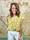 Fallon Polka Dot Top