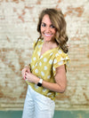 Fallon Polka Dot Top