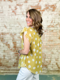 Fallon Polka Dot Top