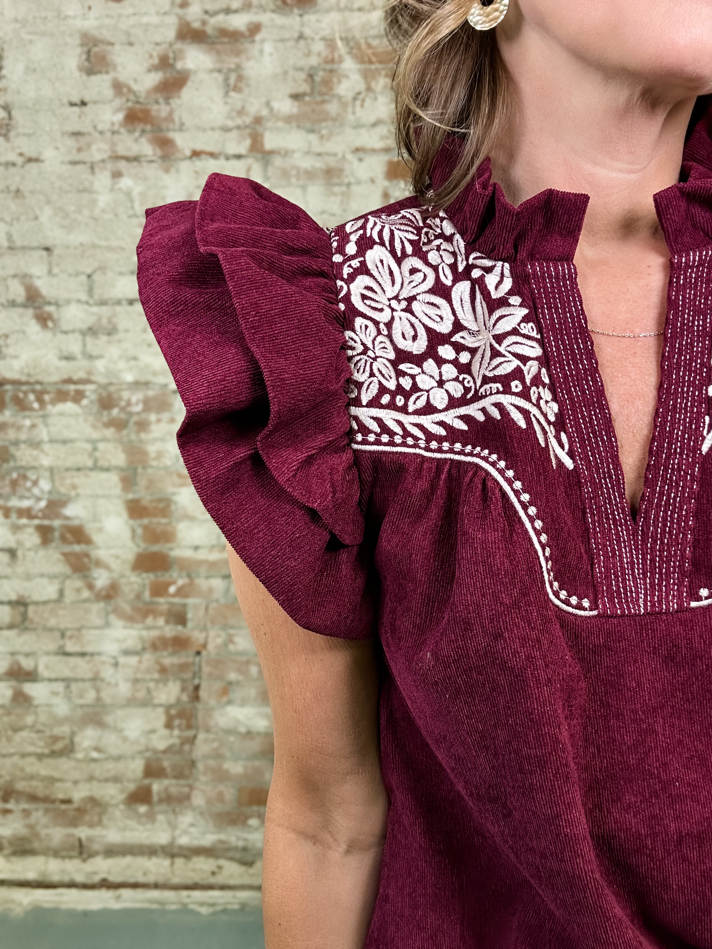 THML Autumn Floral Top