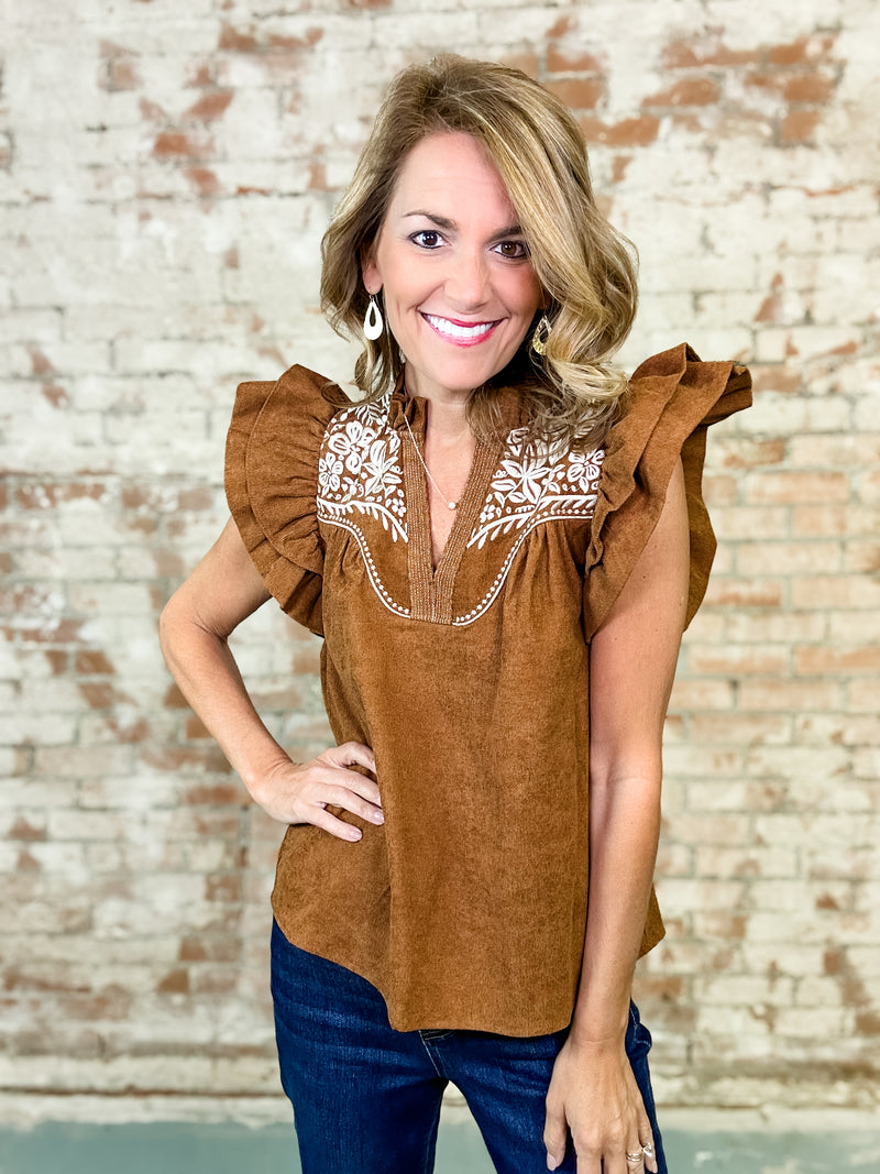 THML Danna Floral Top