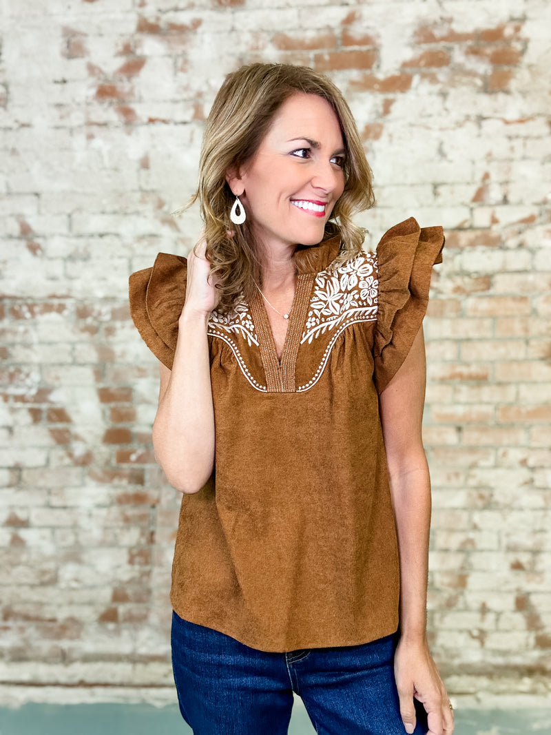 THML Danna Floral Top