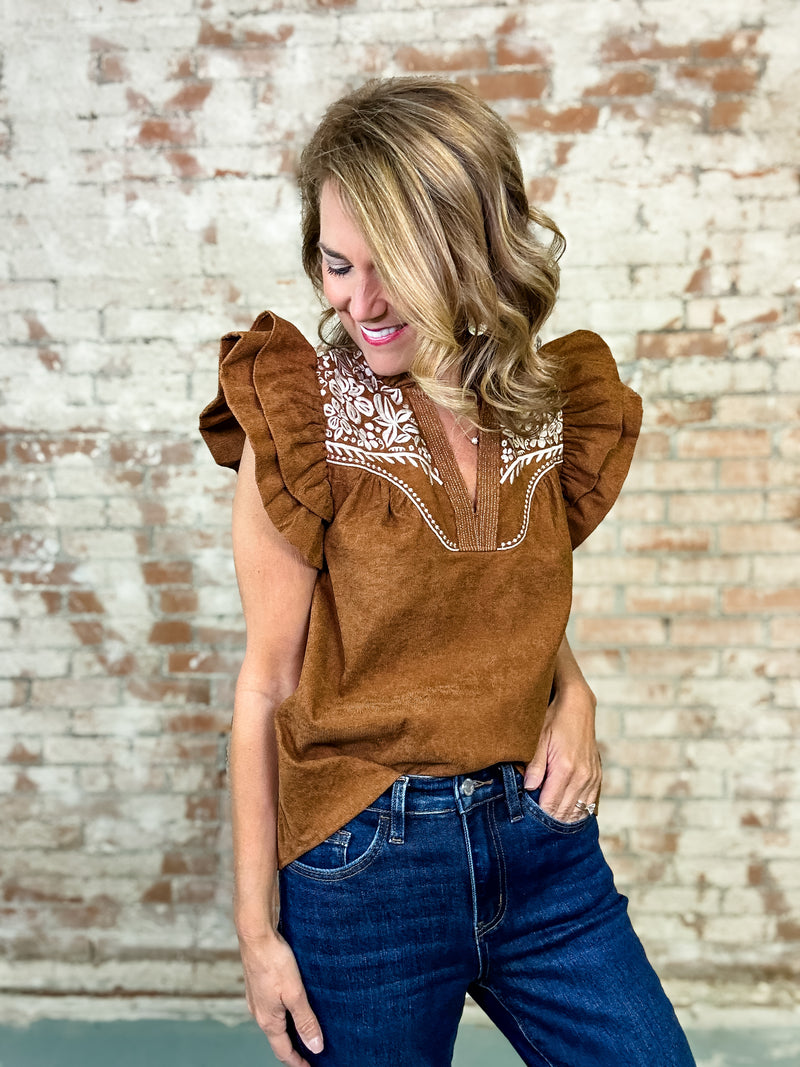 THML Danna Floral Top