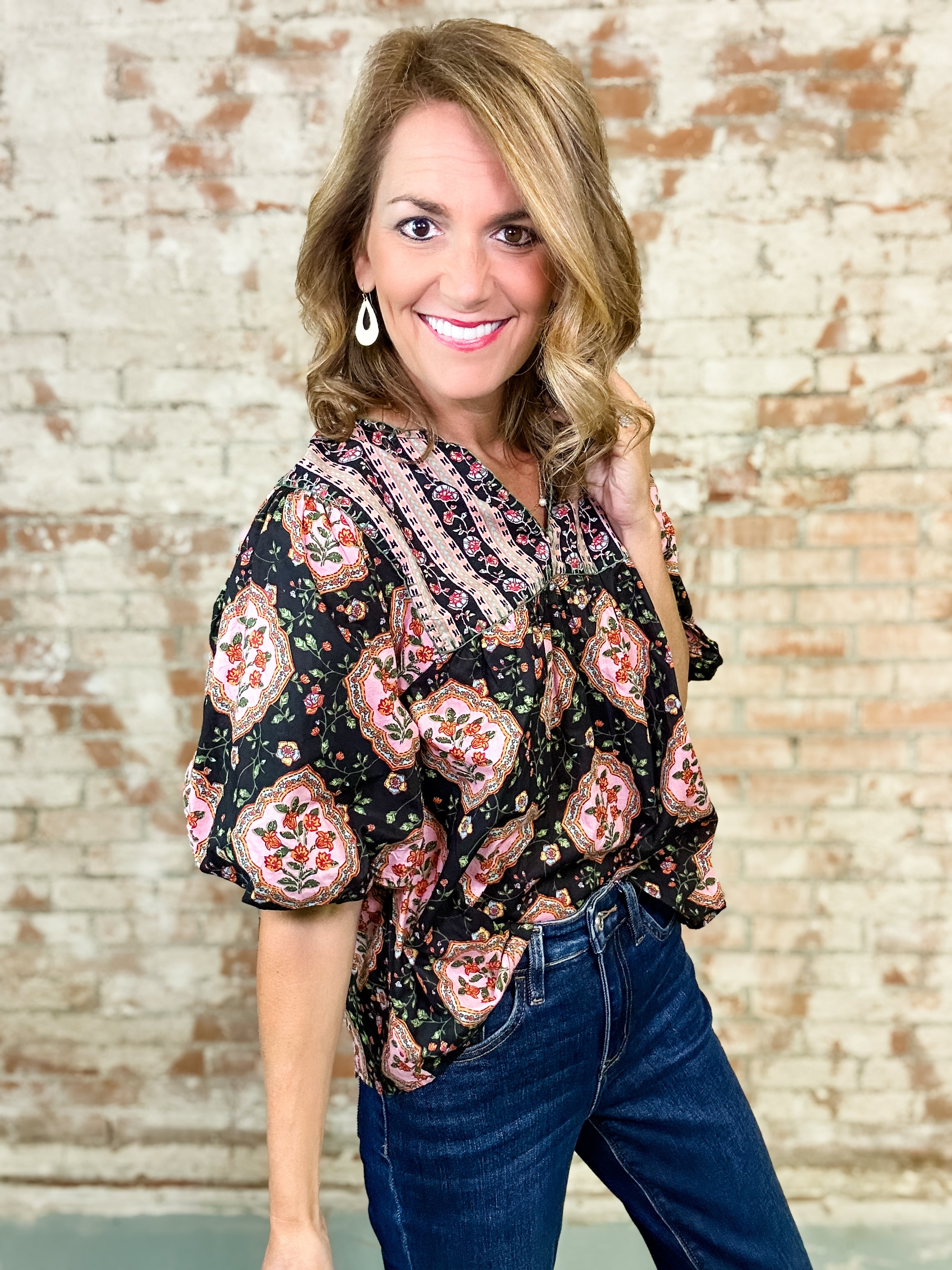 THML Starlit Floral Top