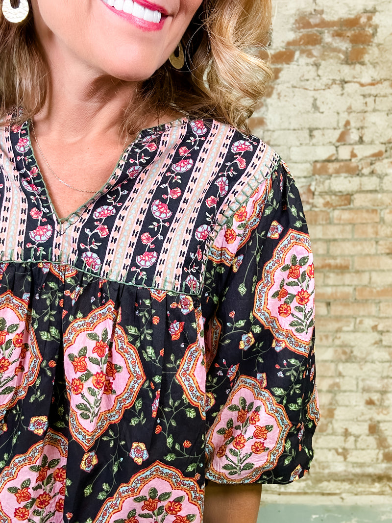 THML Starlit Floral Top