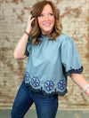 Brecken Scallop Top