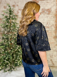 Harding Pintuck Top