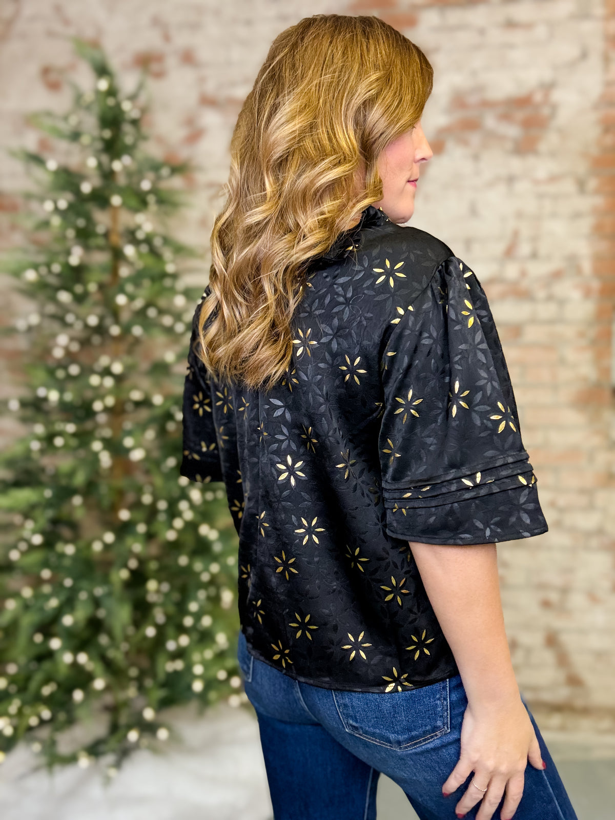 Harding Pintuck Top