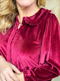 Reagan Velvet Top