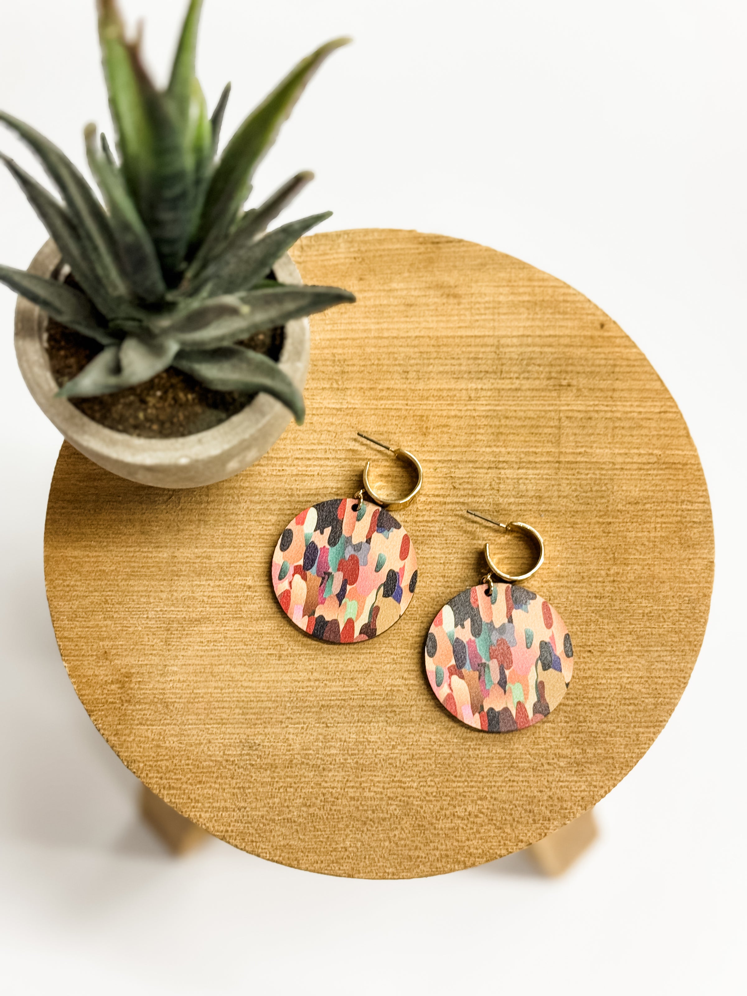 Rosewood Drop Earrings