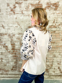 Grace Embroidered Top