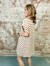 Kara Mineral Washed Stripe Dress