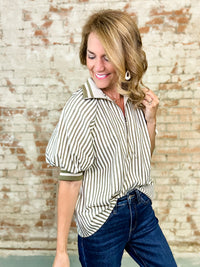 Gibson Stripe Top
