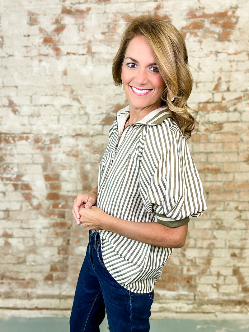 Gibson Stripe Top