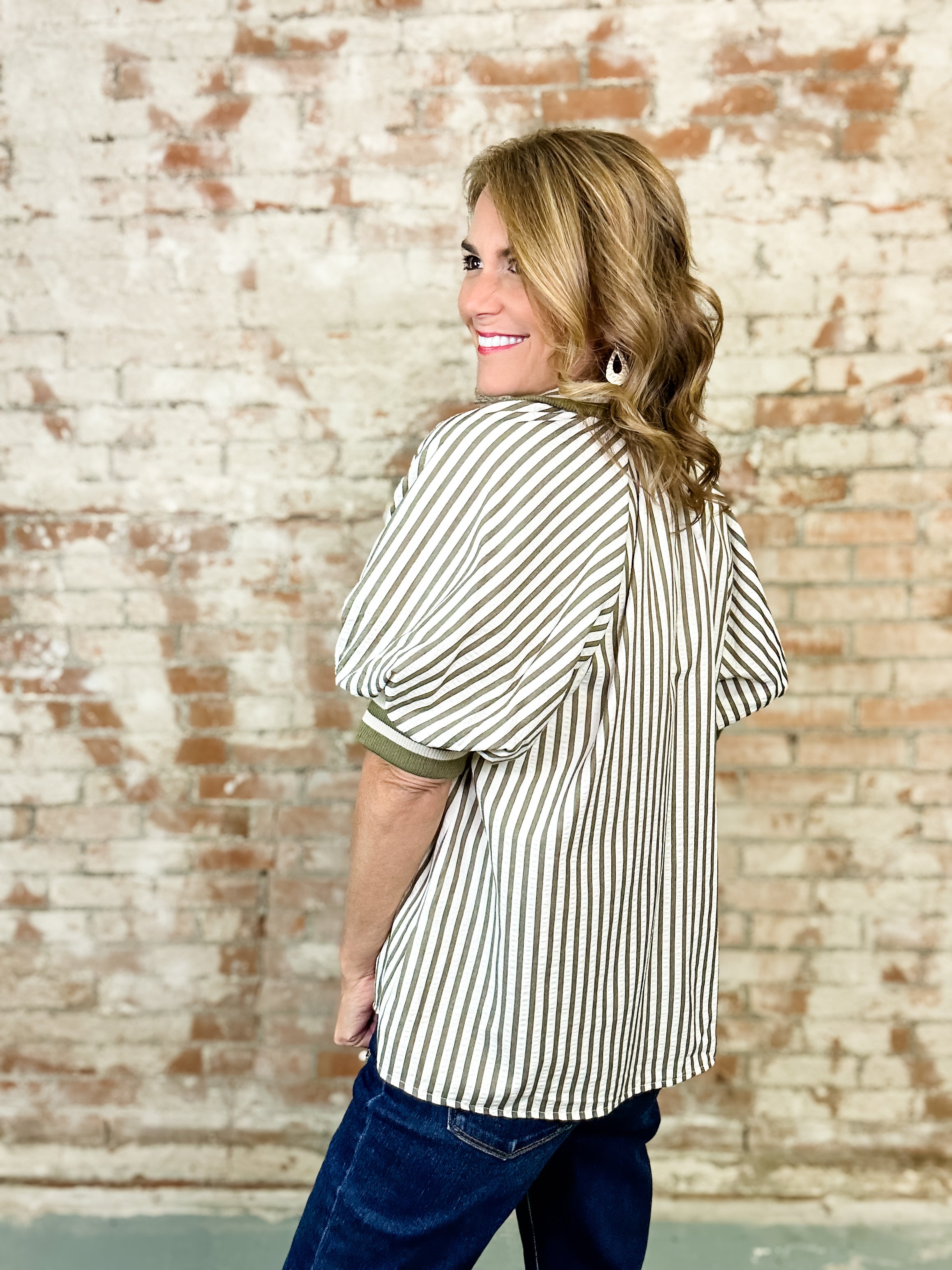 Gibson Stripe Top
