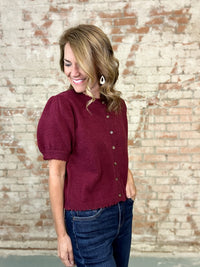 Bianca Puff Sleeve Sweater