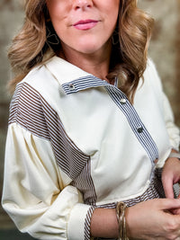 Isabelle Contrast Top