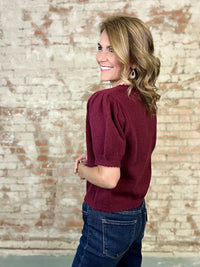 Bianca Puff Sleeve Sweater